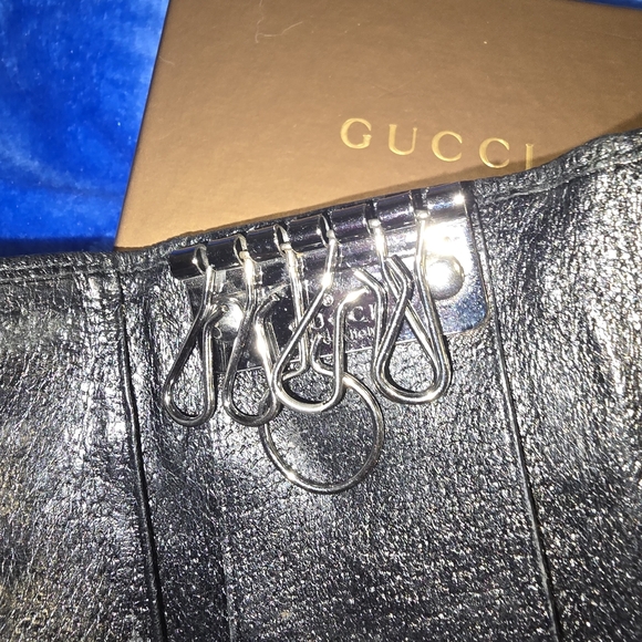 Gucci Keyholder Snap Black G - Picture 4 of 5